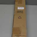 QDWIS Boho Wood Curtain Rods for Windows 48 to 84 inch,1" Adjustable Heavy Duty Window Curtain Rod with Imitation Wood Grain Finials,Rustic Decorative Drapery Rods Set,Size:36-88'',Weathered Wood