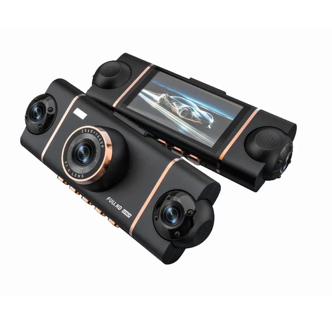 4 Lens WiFi HD 1080P Car Dash Camera | 360° Multi-Lens Coverage | HD Night Vision, G-Sensor, Loop Recording, Parking Monitor & Mobile App