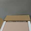 Vixdonos Decorative Metal Box Storage Trunks Set of 2 College Dorm Chest with Handle (Pink)