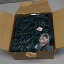 C9 LED Christmas String Lights 25FT, Vintage String Lights with 27 C9 Multicolor Ceramic LED Bulbs, Outdoor Hanging Christmas Lights for Xmas Tree Patio Party Roofline Decor - Green Wire