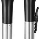 Sous Vide, Wancle Sous Vide Cooker 1100W IPX7 Waterproof Thermal Immersion Circulator With Reservation Function, Easy to store (Black)