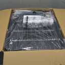 SNTD Dish Drying Rack, Expandable Dish Rack for Kitchen Counter, Stainless Steel Dish Drainer with Drainboard Set and Utensil Holder (Gray)