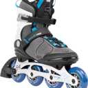 K2 Alexis 84 Pro Gray-Blue Womens Inline Skates (7)