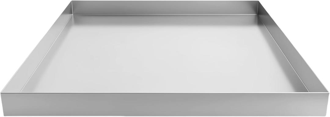 Washing Machine Pan-30"x28"x2.5", Heavy Duty Stainless Steel Material