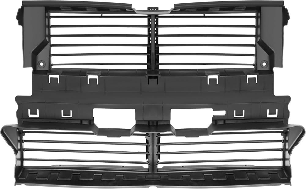 HECASA Front Radiator shutter w/o motor compatible 2013-2016 Ford fusion 1.5 l