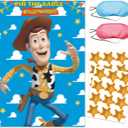 Elegant Birthday Decorations, The Badge Party Game Large Poster for Adult Theme Party Decorations Supplies
