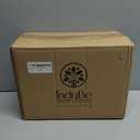 Bamboo Tumbler Lid Organizer  Space Saving Multi-Tier Storage Rack with Straw Holder and Gasket Drawer  Vertical Cup Lid Organizer for Cabinet, Kitchen Countertop - Triple