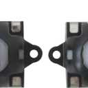 2-Pack Replacement Joysticks Compatible for PlayStation Portal,Analog Thumb Stick Repair Hall Effect Joystick for PS5 Portal (Left and Right, Black) Upgrade by GruDawu