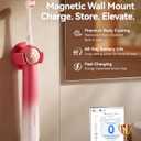 RANVOO AirJet X5 [Gift-Ready Pink Edition | Next-Gen Jet-Flow] Electric Toothbrush, 100% Plaque Removal, Whitening & Gum Care, 60-Day Battery Life, Rechargeable with 3 Pro Brush Heads, Cyclamen Pink