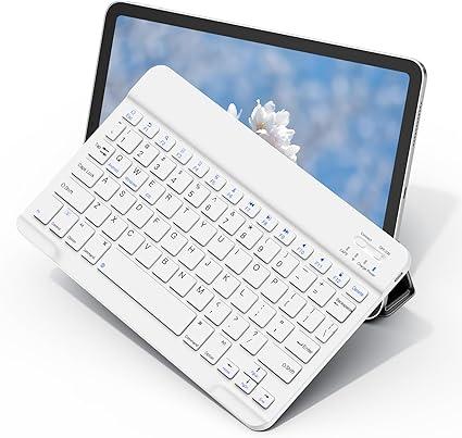 XIWMIX Wireless Bluetooth Keyboard for Samsung Galaxy Tablets, Ultra-Slim Portable, Type-C Rechargeable, Compatible with Tab A9+/S10 FE/S9/S9 FE/S9+/S9 FE+/S6 Lite/S7/A8