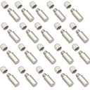 40Pcs 0.31 Inch 8 MM Shelf Support Peg 8mm Shelf Pins Kit Bracket Shelf Holder Replacement Peg for Cabinet Shelf Kitchen Furniture Book Shelves Holder Locking Pins (8mm)