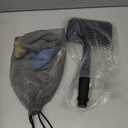 Polyte Pivoting Windshield Glass Cleaning Tool Extendable Aluminum Handle w/3 Premium Microfiber Covers
