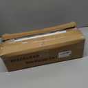 SPACELEAD Slim Storage Cart 3 Tier,Bathroom Organizer Rolling Utility, Mobile Shelving Unit Slide Out for Office, Kitchen, Laundry Room & Narrow Places,White