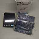 Blood Pressure Monitor, Automatic Upper Arm Blood Pressure Monitors for Home Use, 2 Blood Pressure Machine Cuff(9-17in & 13-21in) with Large LED Backlit Display, 3x199 Reading Memory Users Black