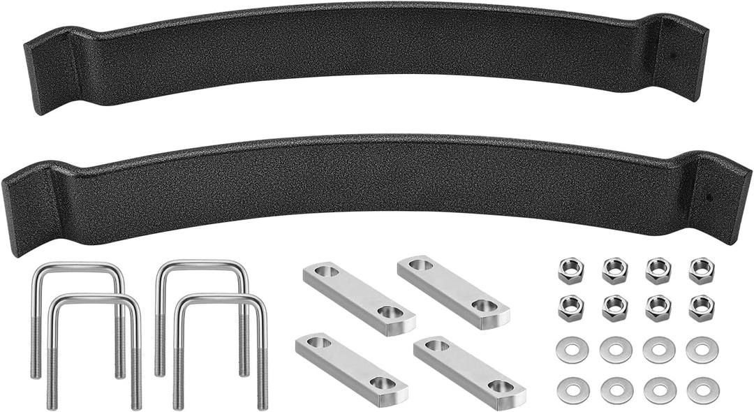 Helper Spring Kit, 500 LBS Heavy Duty Helper Springs for Trailers, Pickup Trucks, SUVs