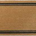 502EB18x47 Rug  with Border18x47, Natural