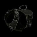 ICEFANG GN8 Tactical Dog Harness with 4X Metal Buckles for X-Large Sized Dogs,Reflective in Training Walking K9 Dog Vest,No-Pull Front Leash Clip,Adjustable Pet Harness (Green, X-Large (Pack of 1))