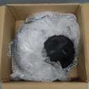 ECOWAY Bamboo Fiber Cake Stand 12 Inch with Cake Spatula, Black Round Cupcake Stand Large Dessert Stand, Cake Decorating Display Stand for Birthday Parties, Weddings, Baby Shower and Other Events