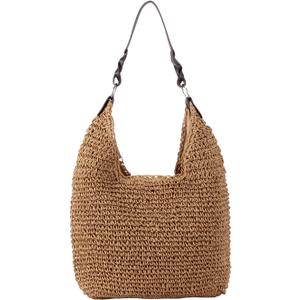 Women's Beach Straw Bag Large Straw Summer Handbags Handmade Woven Boho Hobo Raffia Tote Bags 2026 Summer Purse