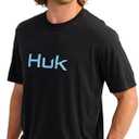 HUK Men's Performance Fishing Logo Tee, Short Sleeve, Quick-Dry XXL