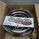 Chicago Metallic Stainless Steel Bowls, Versatile Nesting Mixing Bowls for Every Kitchen Task, Set of 3