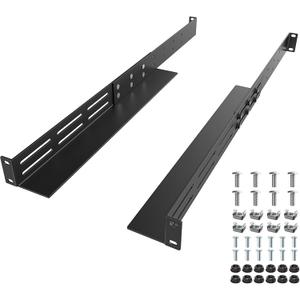 1U Universal Rack Mount Rails 4-Post Server Rack Shelf Rail 16"-30" Adjustable Depth Server Rack Rail Compatible with APC, HP, IBM, DELL, Compag Cabinet & Rack
