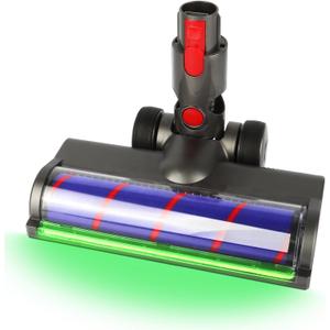 Replacement Vacuum Head Compatible with V7 V8 V10 V11 V15 Vacuum Cleaners, Vacuum Replacement Parts, Soft Roller with Quick Release Design, Suitable for Thin Carpets, Hard Floor