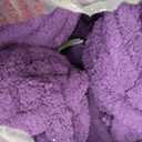 MABOZOO Chunky Yarn for Crocheting 8 Pack,Dark Purple Yellow Fluffy Jumbo Chenille Yarn,Soft Plush Yarn Bulky,Giant Thick Fuzzy Yarn for Hand Knitting or Arm Knitting (31.7 yds,8 oz Each Skein)