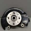Front Steering Knuckle & Wheel Bearing Hub Assembly Compatible with Honda Civic 2003-2005 1.7L,Left Driver Side Replaces # 698-495 45255S01A00 44600S5DA00