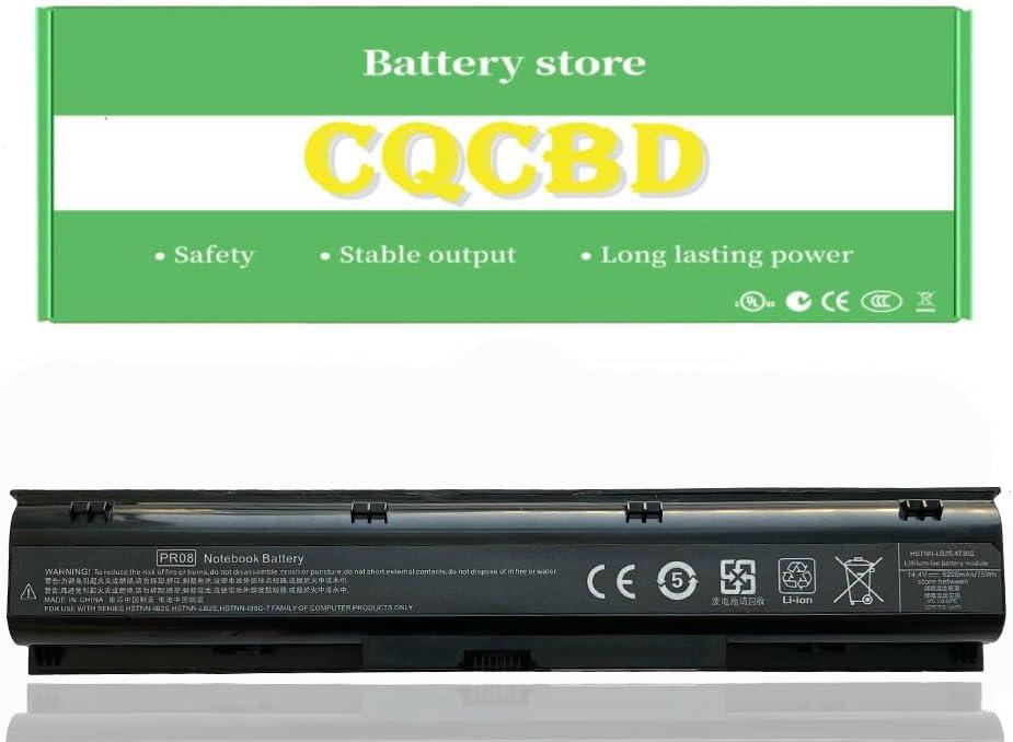 CQCQ PR08 Battery for HP Probook 4730s 4740s Series Laptop HSTNN-IB2S HSTNN-LB2S HSTNN-I98C-7 633734-141 633734-151 633734-421 633807-001 (8Cell 14.4V 75Wh/5200mAh)