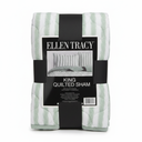 Standard 1 Quilted Sham 20x36 100%Polyester, Green