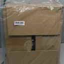 Black Trifold Display Boards, 24 x 16 Inches Tri-Fold Corrugated Presentation Boards for Classroom Projects, Science Fairs, Business Events, and Exhibits 20 Pack