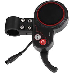 CHICIRIS Electric Scooter Throttle, Scooter Thumb Throttle, 48V Tf-100 Display 6 Pin Communication Instrument for M4 Electric Scooter Controller
