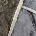 Dog Playpen Bottom Pad Mat for 36" 4-Panel Playpens - Scratch & Chew-Resistant Puppy Pen Floor Mat with Hook & Loop Fasteners, Waterproof & Leakproof, Non-Slip (Gray) (Playpen Not Included)