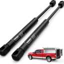 Vepagoo 18 inch 35Lb/156N Gas Struts Shocks Sping Camper Topper Shell are LEER Rear Window Truck Canopy Cap Cover Lift Support Cabinets Door Toolbox Lid Strut, 2 pcs (1 Pair)