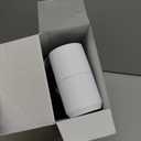 slopehill Professional Ionic Hair Dryer, Powerful 1800W Fast Drying Low Noise Blow Dryer with 2 Concentrator Nozzle 1 Diffuser Attachments for Home Salon Travel (White)