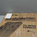 Art3d 12-Pack Smooth Drop Ceiling Tile 2ft x 2ft - Fire-Rated, Waterproof, Reusable - Premium PVC, No Sag and Breakage - Cover 48 Sq. Ft, White (24*24)