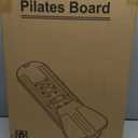 2025 Upgraded Pilates Board, Pilates Reformer Set, 6-in-1 Abdominal Pilates Board for Home Workout Equipment, Portable Foldable Ab Trainer Machine, Pilates Reformer Machine, for Women (Purple)