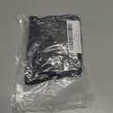 Amoretu Women's Henley Long Sleeve V Neck Shirts Slim Fitted Side Ruched Button Tops (Black, XL)