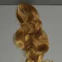 MapofBeauty 32" 80cm Long Hair Spiral Curly Cosplay Costume Wig (Mixed Golden)