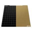 FYSETC Prusa Build Plate MK52 MK3S+ MK4 Spring Steel Surface: Textured PEI - PET-CF Double-Sided Flexible PEI Sheet 253.8x241mm Hot Bed Cover for Filament PLA ABS for MK2 MK2.5 MK3 MK3S 3D Printer