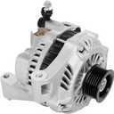 SCITOO Alternator Fits for Mazda 3 2004-2009 L4 2.0L 2.3L, Mazda 5 2006-2007 L4 2.3L - 12V 90Amp CW 6-Groove Pulley, Replace OEM 11008 LF1F18300 A003TG1391 A3TG4791 (Small)
