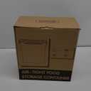 4 Pack Extra Large Airtight Food Storage Containers with Lids (6.5L / 220 oz), BPA Free Plastic Kitchen and Pantry Organization Contianers for Cereal Flour and Sugar Storage, Labels & Marker