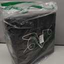 mysoft Women's Zipper Booties Chunky Stacked Heel Ankle Boots Buckle Strap Ankle (8.5, Dark Brown)