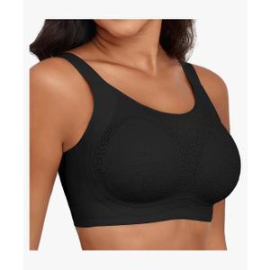 Xcutting Lace Women's Seamless No Underwire Bra Soft Wireless Comfort Bralettes Full Coverage Bralette Everyday T-Shirt Bra (XL)