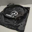 ProBody Pilates Fitness Circle – 14 Inch Pilates Ring for Yoga and Other Workouts, Focusing on Toning Inner Thighs, Arms, Core and Back, at Home Pilates Equipment (Black)