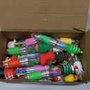 Kosiz 24 Pcs Christmas Fun Ballpoint Pen 4 in 1 Multicolor Cute Retractable Pens Bulk for Xmas Halloween Winter Holiday Birthdays Parties Office Writing Supplies