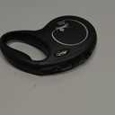 FLEXI New Classic Tape Retractable Dog Leash for Medium Dogs Upto 55 lbs.  16 ft., Black | Tangle Free Pet Walking Leash with One-Handed Brake, Pause, Lock|German Quality Product