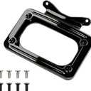 3147 Curved License Plate Holder Frame Fits for 2010-2025 Harley Davidson Touring Street Glide Electra Glide Road Glide Road King Curved License Plate Mount | Black