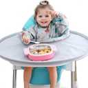Baby bib Food Catcher Bib and Tray Set | High Chair Self Feeding, Self Eating | No-Mess Mealtime | Easy Cleanup for Baby&Toddler